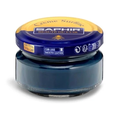 Afbeelding van Saphir Creme Surfine (schoenpoets) Petrol