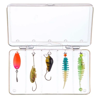 Afbeelding van Balzer Trout Attack Set Mix 3 (5 stuks) Forel kunstaas