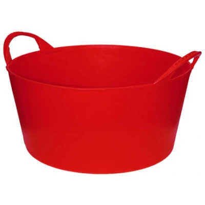 Afbeelding van Flexibele tuinmand 14 liter rood