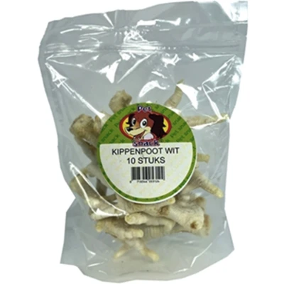 Afbeelding van Petsnack Kippenpoten Wit 10 ST (412171)