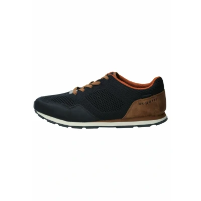 Afbeelding van bugatti 321 ash03 Lage schoenen met veters voor heren, Donkerblauw, 42 EU