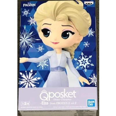 Image de Figurine de collection Banpresto Q Posket Disney Characters Elsa From Frozen 2 V2 Version A