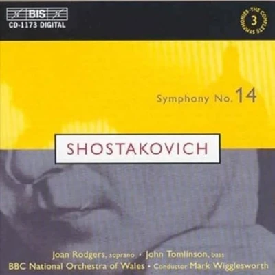 Afbeelding van Joan Rodgers, John Tomlinson, BBC National Orchestra Of Wales Shostakovich: Symphony No.14, Op.135 (1969) (CD)