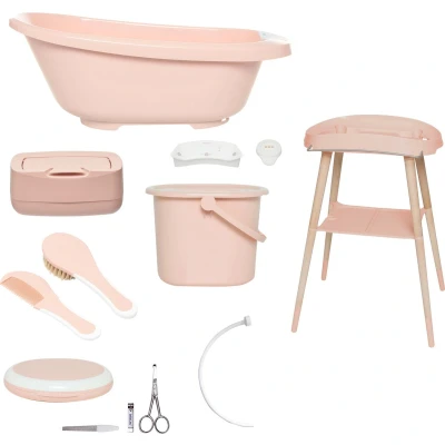 Afbeelding van Bébé Jou 7 Delige Badset Sense Pale Pink