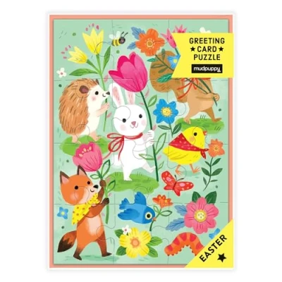 Afbeelding van Hoppy Easter! Greeting Card Puzzle