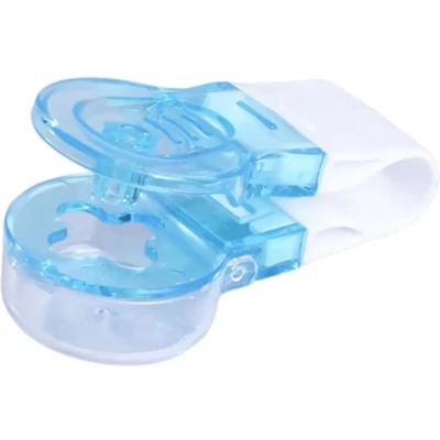 Afbeelding van Jumada&#039;s Pillenuitdrukker en Medicijnen Uitdrukker Blauw/Transparant 8x3,7x2,5 cm