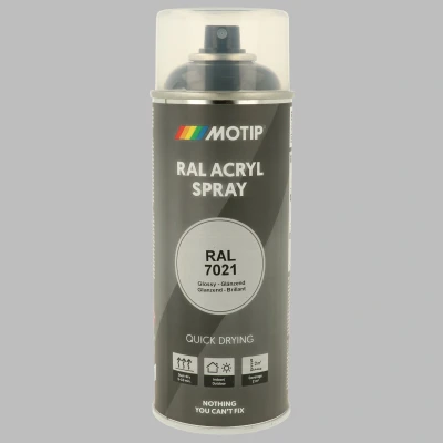 Afbeelding van Industrial RAL7021, bus 400 ml.