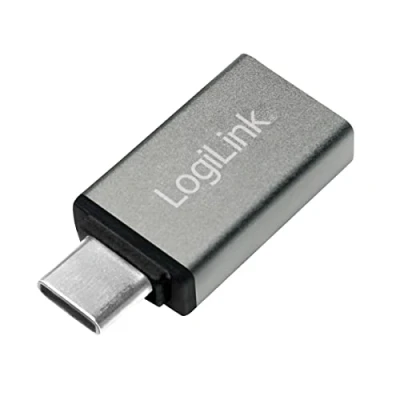 Image de LogiLink Adaptateur USB (F) pour 24 pin C (M) 3.1 Gen1 argent