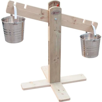 Afbeelding van Classic World Houten Zandbak Weegschaal met Emmers