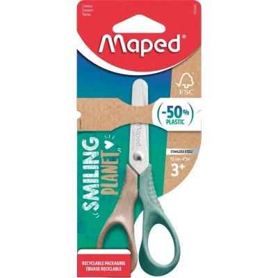 Afbeelding van Schaar Maped Smiling Planet 12cm