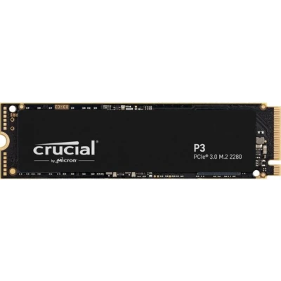 Afbeelding van Crucial P3 1 TB NVMe/PCIe M.2 SSD 2280 harde schijf PCIe NVMe Retail CT1000P3SSD8