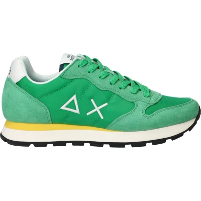 Afbeelding van Sun68 Tom Solid Sneakers Heren Groen Maat 47