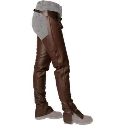 Afbeelding van Dyon Chaps Leather Bruin