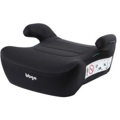 Afbeelding van Autostoelverhoger BBGO Kissyrider 6 tot 12 jaar I SIZE 125 150 cm Met gordel Zwart ...