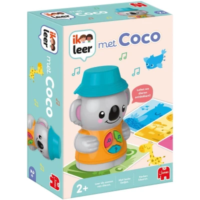 Afbeelding van Jumbo Ik Leer Met Coco Leren over dieren Vanaf 2 jaar Educatief speelgoed