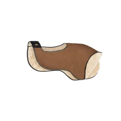 Image de Eskadron Couvre reins Heritage 150g Faux Fur Almond