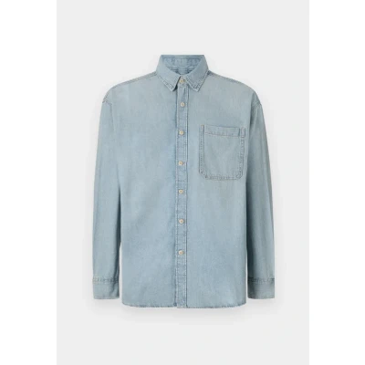 Afbeelding van Jack &amp; Jones Jorsantorini Shirt Overhemd, Heren, Maat: Small, Blue denim
