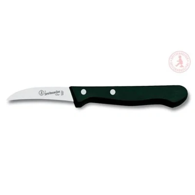 Afbeelding van Spitzenreiter Schilmesje zwart POM gebogen 16 cm