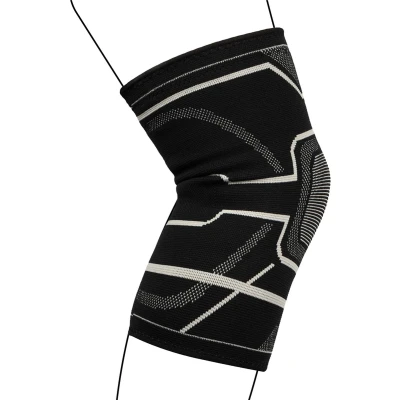 Afbeelding van Avento Knie Compressie Bandage Zwart/Zilvergrijs S/M