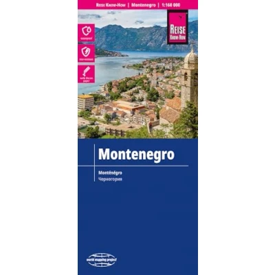 Afbeelding van RKH Wegenkaart Montenegro 1e ed. 2020