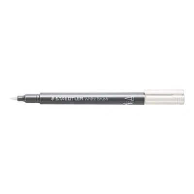 Afbeelding van White Metallic Brush