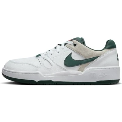 Afbeelding van Nike Sportswear FULL Force Sneakers laag, Heren, Maat: 40, White/vintage green/sea glass/cosmic clay/black Leer/ synthetisch