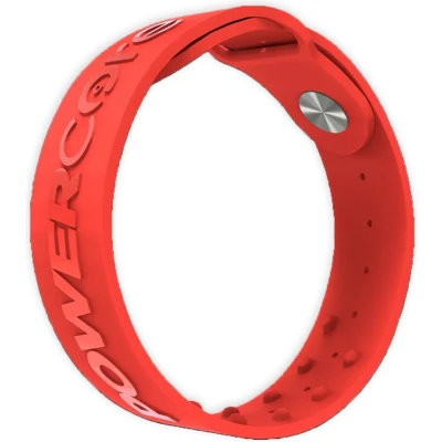 Afbeelding van PowerCore, proprioceptie sportarmband, Rood S/M, Polsband verbetert sportprestaties
