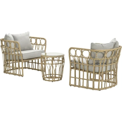 Afbeelding van Colonial loungeset 3 dlg Garden Impressions