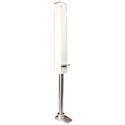 Afbeelding van Dictator deurvastzetter type ZE 160 Design Line slag tot en met mm wit RAL 9010 4780010