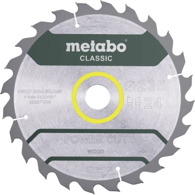 Afbeelding van Metabo 628677000 Cirkelzaagblad 235 x 30 2 mm Aantal tanden: 24 1 stuk(s)