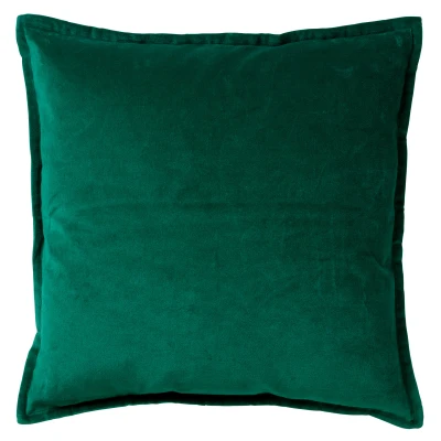 Afbeelding van Dutch Decor CAITH Kussenhoes velvet 100% katoen 50x50 cm Galapagos Green groen