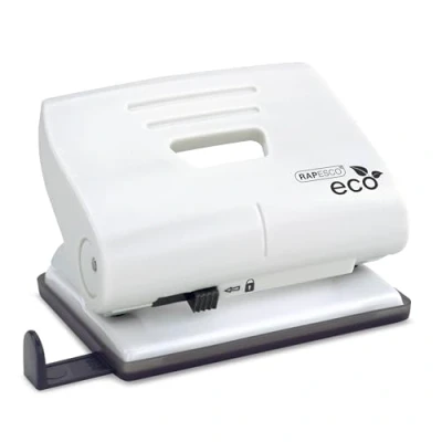 Image de Rapesco 1522 Perforatrice ECO 2 Trous, Capacité de 22 Feuilles, Blanc