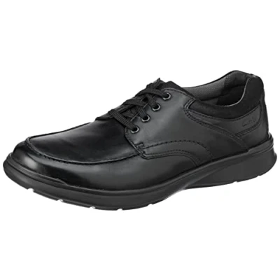 Afbeelding van Clarks Cotrell Edge, Derbys heren, Blk Smooth Lea