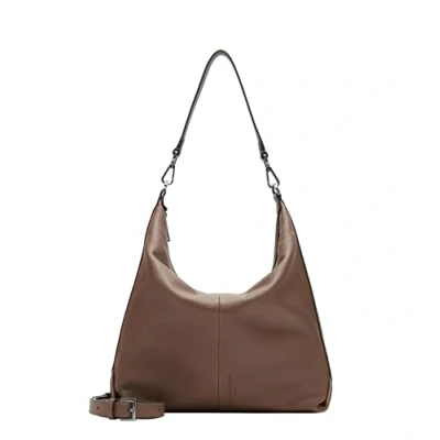 Afbeelding van Liebeskind Berlin Hobo M Paris Small Pebble Russet, RUSSET.