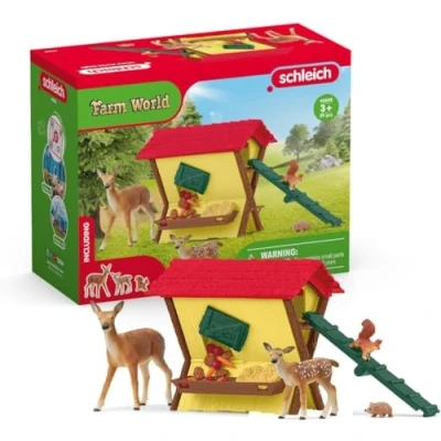 Afbeelding van Schleich farm world voederplaats bosdieren