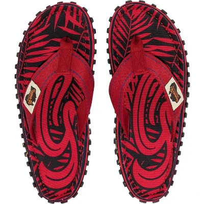 Afbeelding van Gumbies Teenslippers Unisex Red G Rood / Zwart Maat 37