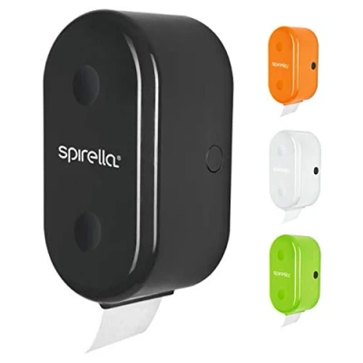 Afbeelding van Spirella Wc rolhouder met houder voor reserverol, kubus, wit
