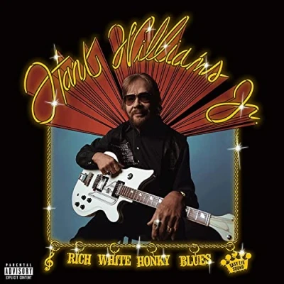 Afbeelding van Hank Jr. Williams Rich White Honky Blues (LP)