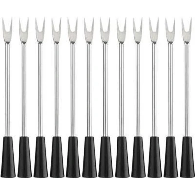 Afbeelding van Laguiole Style de Vie Pinchos 12 stuks Zwart