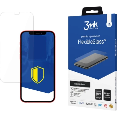 Afbeelding van 3mk iphone 12 Pro Max Screenprotector 250% Bescherming FlexibleGlass™
