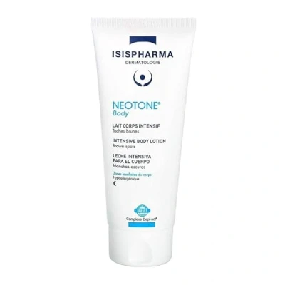 Afbeelding van ISISPHARMA NEOTONE BODY Intensieve lichaamsmelk met oppervlakkig peeling effect hydrateert en voedt de huid, egaliseert teint vermindert vlekken gemaakt in Frankrijk