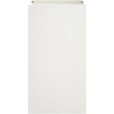 Afbeelding van Plantenbak 42x38x75 cm koudgewalst staal wit