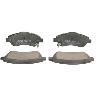 Afbeelding van Jurid 572605JC Remblokkenset White Low Dust Keramiek Met akoestische slijtagewaarschuwing HONDA: CR V 4, 3