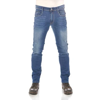 Afbeelding van Replay heren Jeans Anbass 99d, 0072 Donkerblauw, 33W / 32L