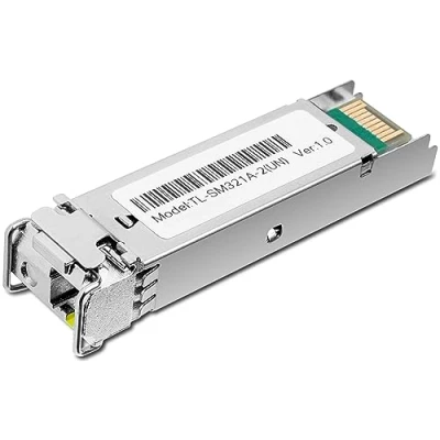 Afbeelding van TP Link TL SM321A, Vezel optiek, 1250 Mbit/s, SFP, LC (UPC), 9/125 µm, BX