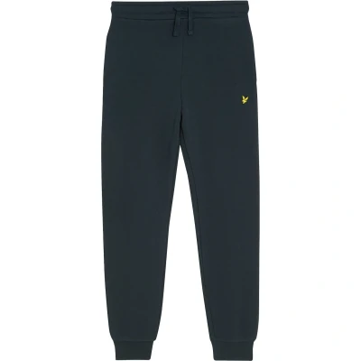 Afbeelding van Lyle &amp; Scott winter sweat broek jongens donker navy blauw brush
