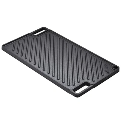Image de VEVOR 9.7 &quot;x 16.7&quot; plaque de cuisson réversible pour barbecue plate en fonte