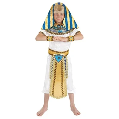 Afbeelding van Fun Shack Egyptisch kostuum voor kinderen, farao jongens, carnaval, maat XL