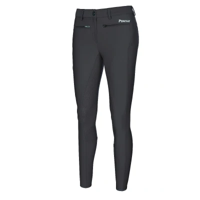 Image de Pikeur Pantalon d&#039;Équitation Tessa Full Grip Dark Shadow 80