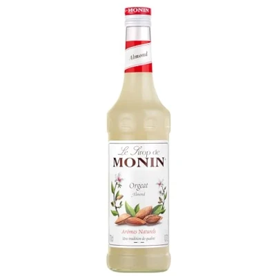 Afbeelding van MONIN Orgeatsiroop voor Tiki en Cocktail Natuurlijke aroma&#039;s 70 cl